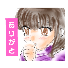 [LINEスタンプ] 照れ屋女子なスタンプ