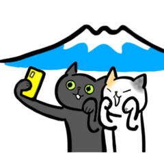 [LINEスタンプ] 今ねこ