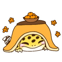 [LINEスタンプ] レオパの冬行事スタンプ