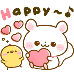 [LINEスタンプ] ふわふわチンチラ♡可愛いスタンプ