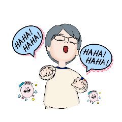 [LINEスタンプ] かわいいショートヘア