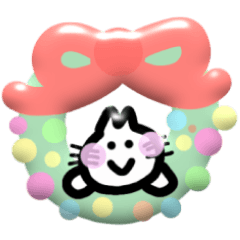 [LINEスタンプ] ●ぷく犬●ぷく猫  クリスマス＆年末＆お正月