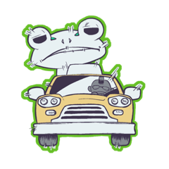 [LINEスタンプ] カエル帰る2