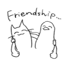 [LINEスタンプ] Neko and Bird 2