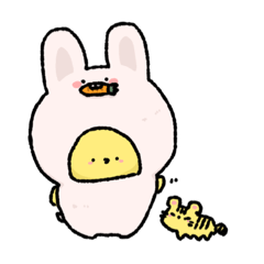 [LINEスタンプ] ぴよち(冬)