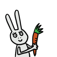 [LINEスタンプ] 2023 お正月 うさぎの遊び
