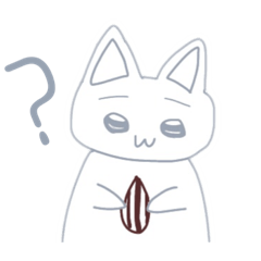 [LINEスタンプ] ねこすけは出会い厨