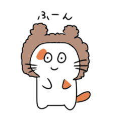 [LINEスタンプ] 白いやつ 1