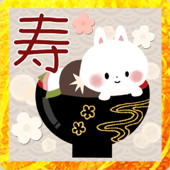 [LINEスタンプ] ＊北欧＊森の動物達の年末年始＊