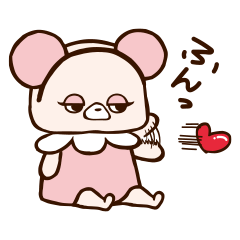 [LINEスタンプ] 毎日！ももたん