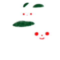 [LINEスタンプ] 雪うさぎのごあいさつ