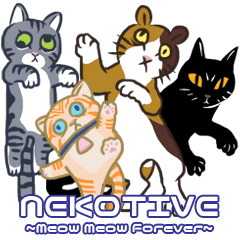 [LINEスタンプ] NEKOTIVE III Multiverse Cats Forever