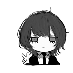 [LINEスタンプ] 働くウルフのこ