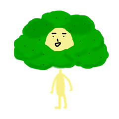 [LINEスタンプ] ブッコロリーちゃんの画像（メイン）