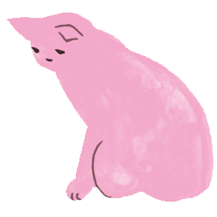 [LINEスタンプ] 24色のねこ