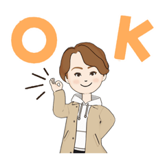 [LINEスタンプ] みほぽぽ