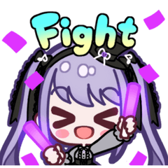 [LINEスタンプ] ハーモニカVtuber紫吹真雪2周年記念