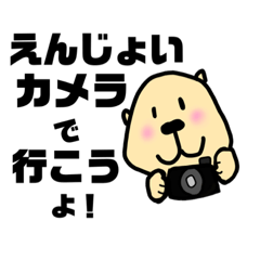 [LINEスタンプ] カメラ好きのプレーリードッグ【日常編】