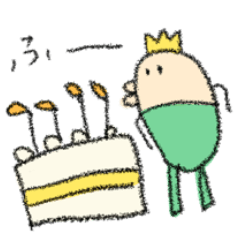 [LINEスタンプ] ★ヘタクソお絵描き★一年の行事と挨拶ver.