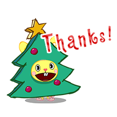 [LINEスタンプ] ハピツリ【冬＆クリスマス編】