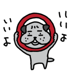 [LINEスタンプ] ぱぐ助