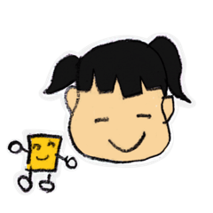 [LINEスタンプ] まんじゅうちゃん（6歳）スタンプ