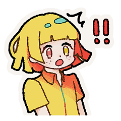 [LINEスタンプ] モノノサメGirls(修正版)