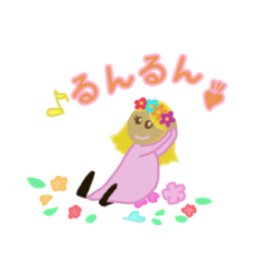 [LINEスタンプ] どんぐりの妖精たち