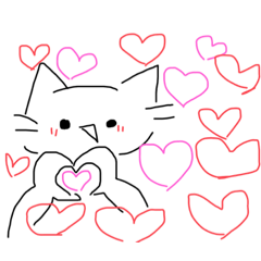 [LINEスタンプ] yume@猫