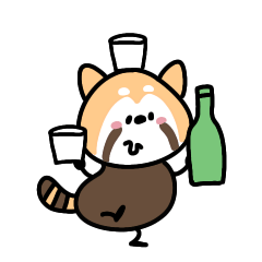 [LINEスタンプ] へんてこなレッサーパンダ②