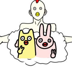 [LINEスタンプ] ゆかいそうな人たち