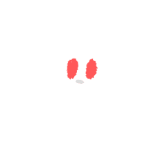 [LINEスタンプ] ふわほわうさぎ