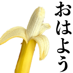 [LINEスタンプ] 毎日使えるバナナ【食べ物・ギャグ・ネタ】