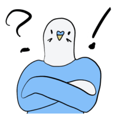 [LINEスタンプ] インコ星人スタンプ 親しく使っちゃおうぜ