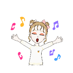 [LINEスタンプ] アバター2(女の子)