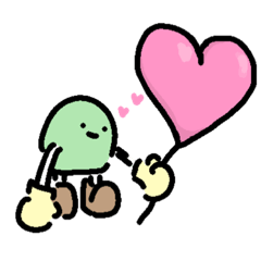 [LINEスタンプ] しんぷるがお