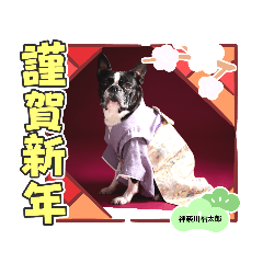 [LINEスタンプ] 2022〜2023W福太郎年末年始ご挨拶
