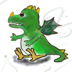 [LINEスタンプ] うるうるザウルス