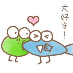 [LINEスタンプ] 優しいカナンチョーのイキモノ