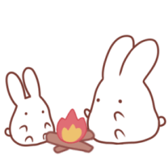 [LINEスタンプ] もちもちうさぎスタンプ4