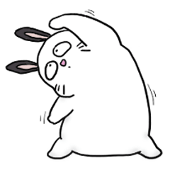 [LINEスタンプ] うさニャ