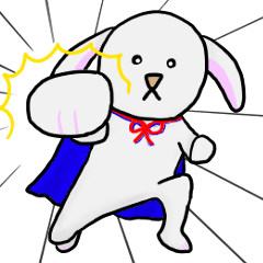 [LINEスタンプ] ぴょんこマンとゆかいな仲間たち