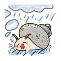 [LINEスタンプ] 「タニシになりたい」