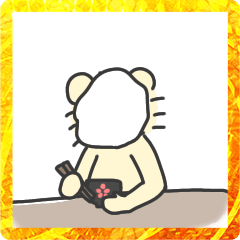 [LINEスタンプ] ねこのろっきぃvs餅(動)お正月