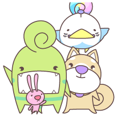 [LINEスタンプ] ちびかいじゅうハルモクリ 第5弾