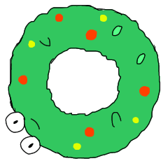 [LINEスタンプ] 景品用Xmas