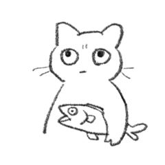 [LINEスタンプ] フキゲン猫