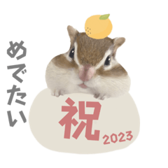 [LINEスタンプ] 2022年も終わりですね、麦。