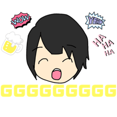 [LINEスタンプ] ゲーム好きな人