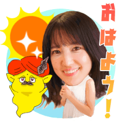 [LINEスタンプ] 魔人せんべい「ヘラ神×佐藤あかり隊長」